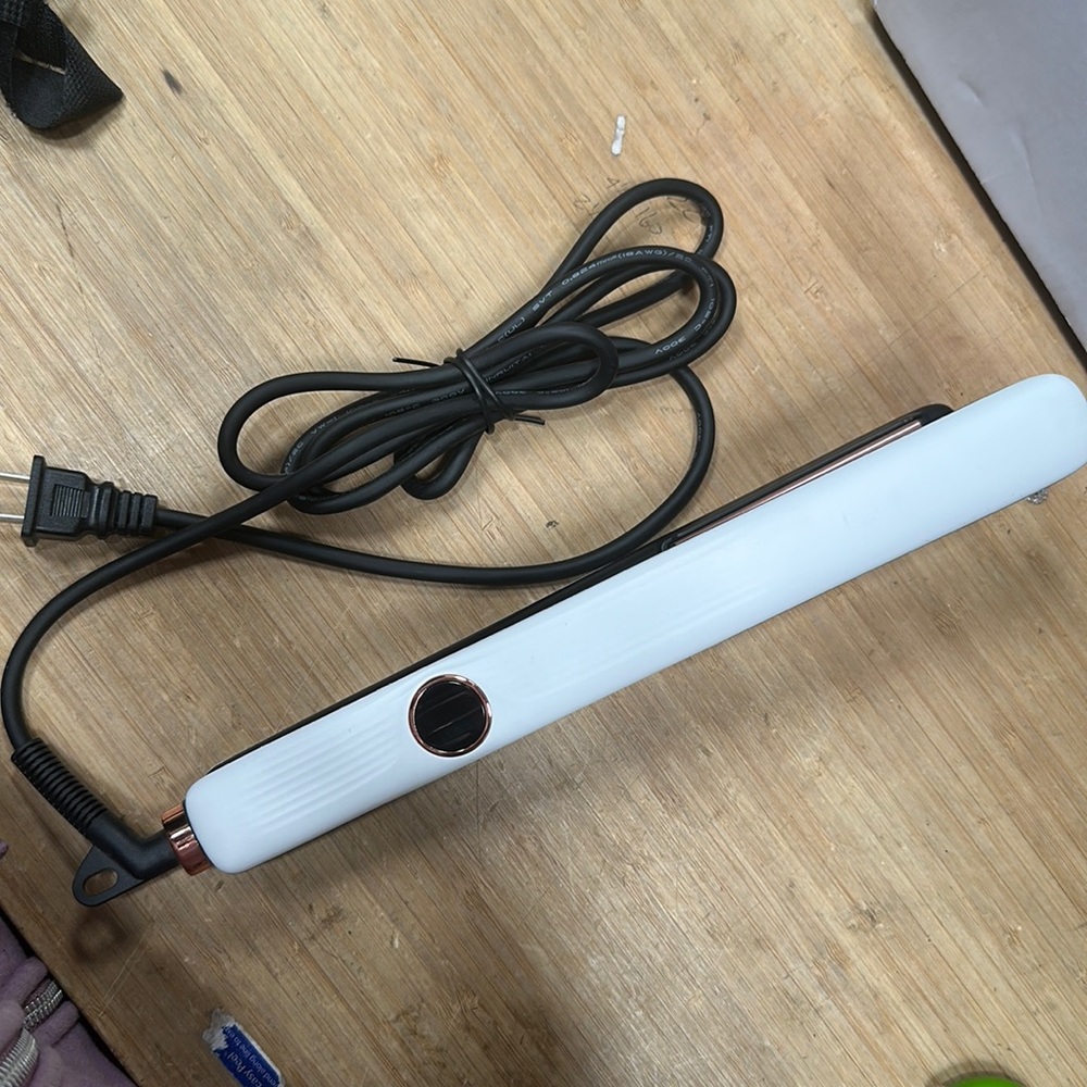 White flat iron